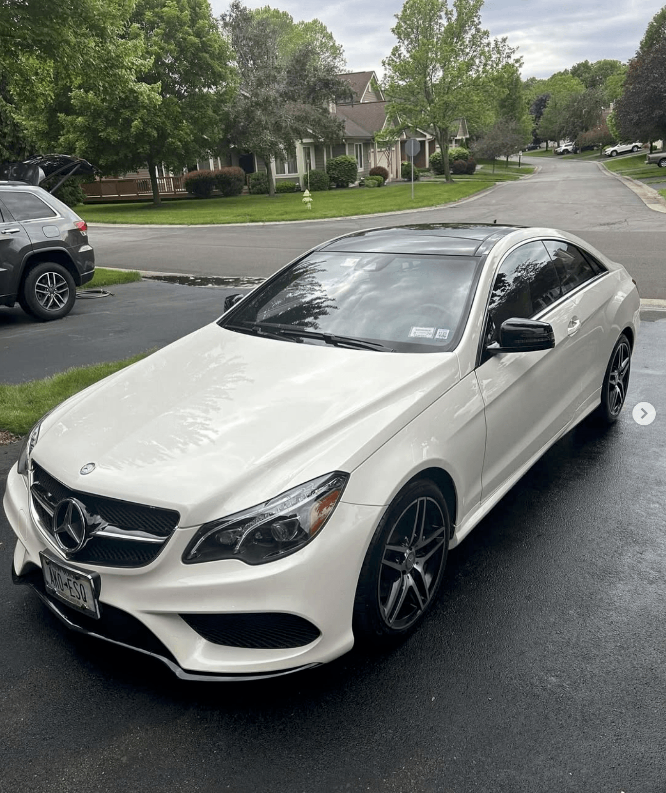 Professionally detailed vehicle